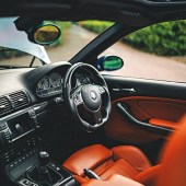 Interior of tuned BMW E46 M3