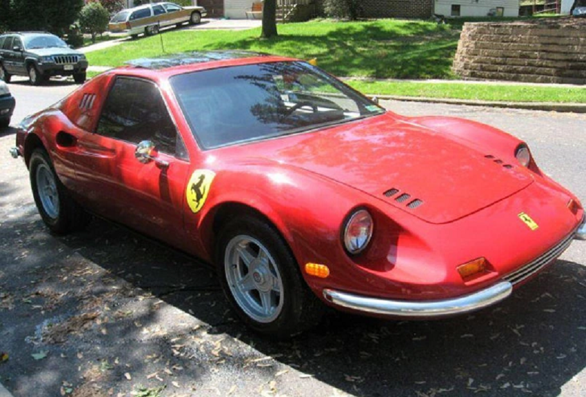 A Pontiac Fiero was used to make this Ferrari Dino replica, so not much was lost.