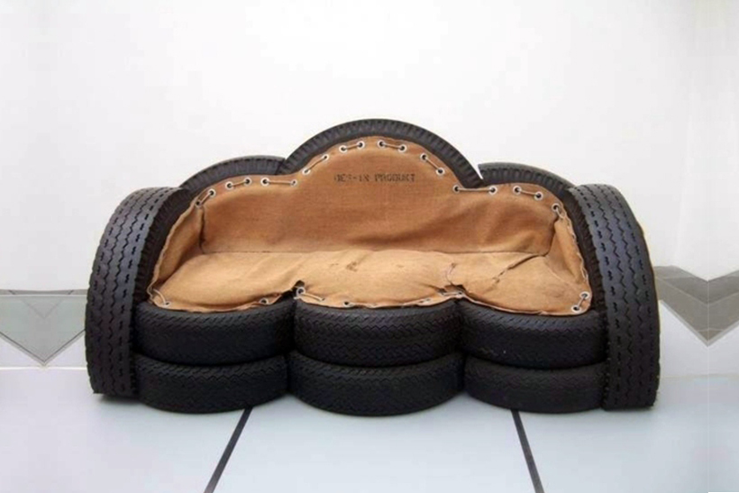 things made from car tyres