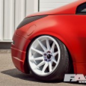 Modified Nissan 350Z static tuned stanced
