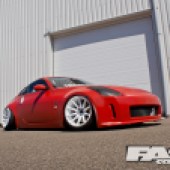 Modified Nissan 350Z static tuned stanced