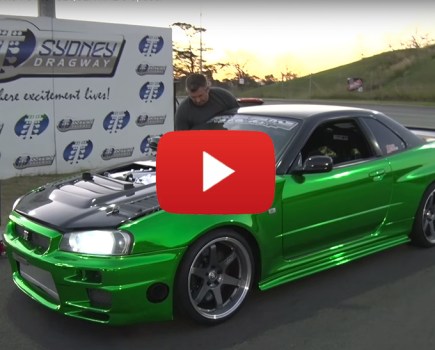 R35 Powered Nissan R34 GT-R