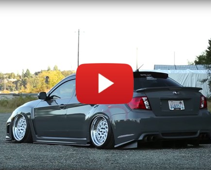Slammed Subaru Impreza WRX