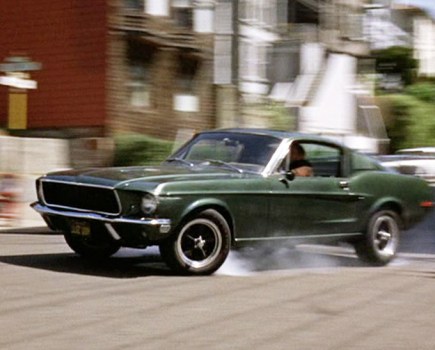 Steve McQueen Bullit Green Ford Mustang GT 390