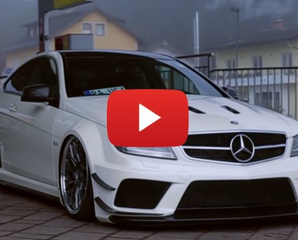 Tuned Mercedes C63 AMG Black Series
