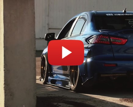 Widebody Mitsubishi Evo X