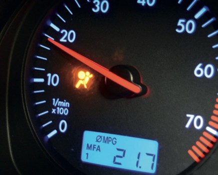 How to turn off your air bag light