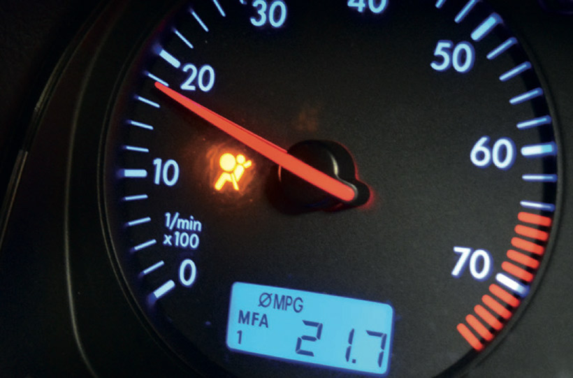 How to turn off your air bag light