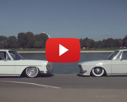 Audi 100 LS Mercedes W108 280SE air ride