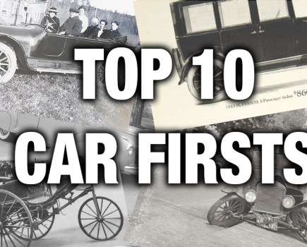 top 10 car firsts