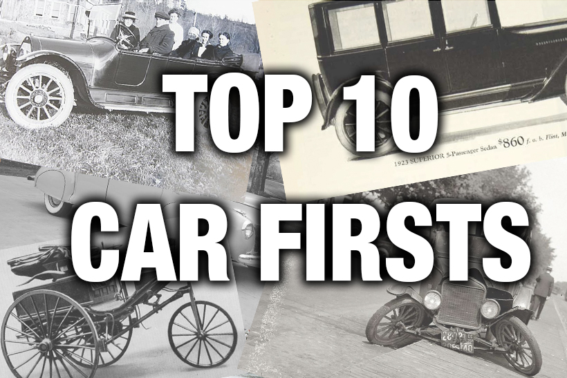 top 10 car firsts