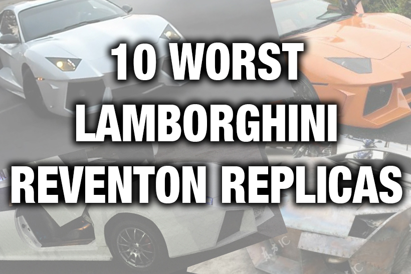 Lamborghini Reventon replicas worst