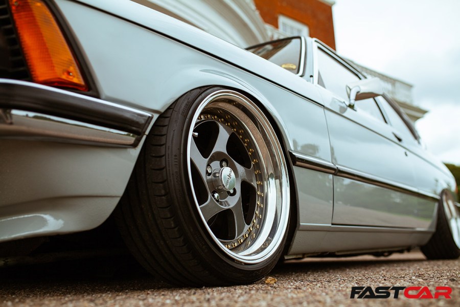 front wheels on modified bmw e21