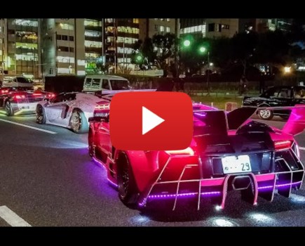 Tokyo Halloween Lambo Run