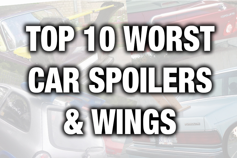 Worst Car Spoilers & Wings