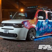 modified Nissan Cube