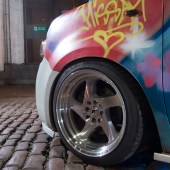 modified Nissan Cube