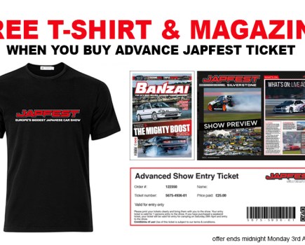 japfest special offer