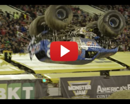 monster truck front flip