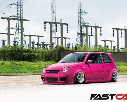 front 3/4 shot of Modified VW Lupo