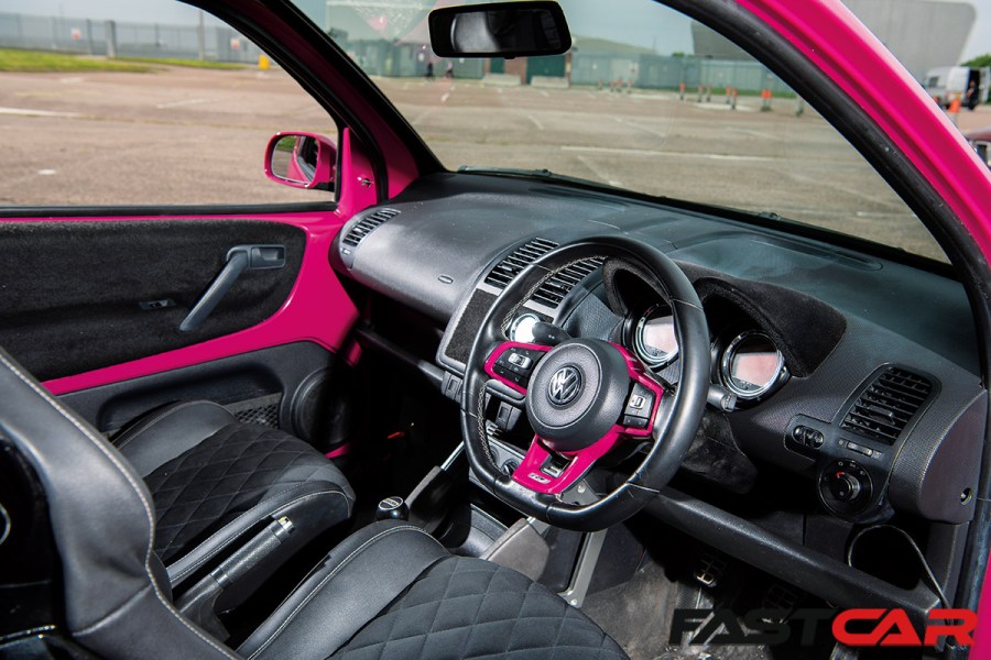 Modified VW Lupo  interior 