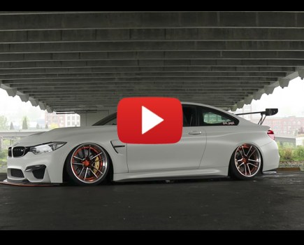 Bagged BMW M4 GTS