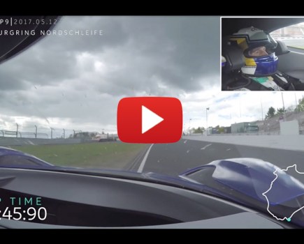 NIO EP9 Breaks the Nurburgring Nordschleife Lap Record