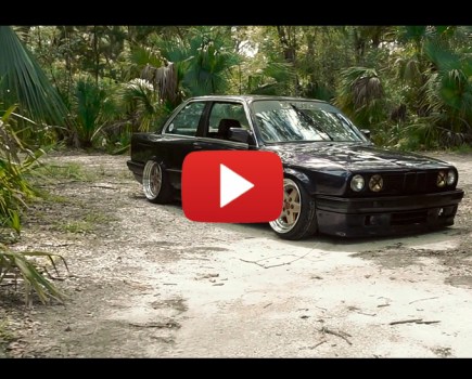 Slammed BMW E30