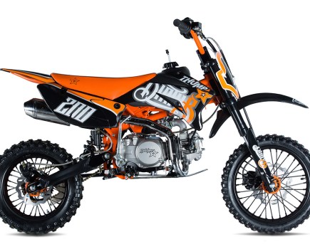 Thumpstar DirtyB 140 Pit Bike side