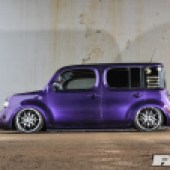 The side profile of a Modified Nissan Cube Z12