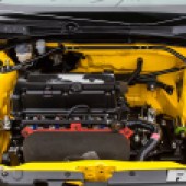 Tuned Honda Integra DC5 Yellow Modified