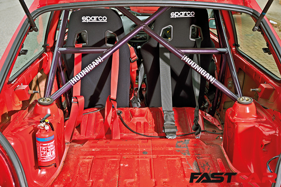 roll cage in Custom Mk5 Ford Fiesta