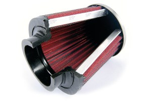 car air filters can be made of various different materials.