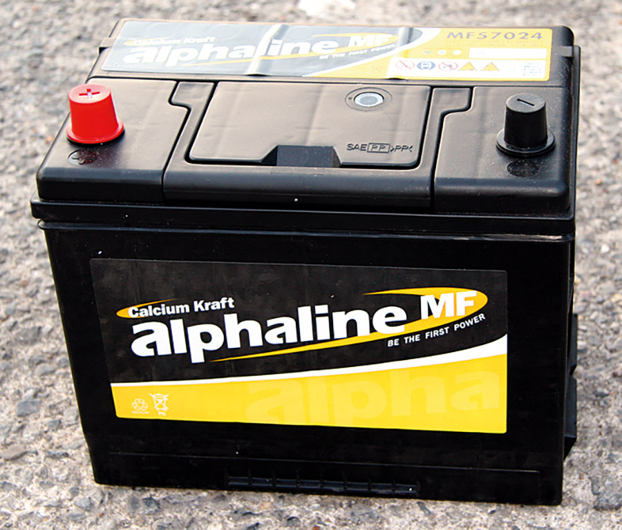 Alpine car battery