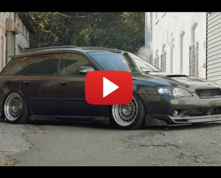 SLAMMED SUBARU LEGACY GT WAGON