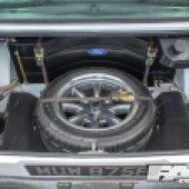 Ford Mk2 Escort F20C VTEC Honda boot tire
