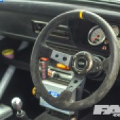 Ford Mk2 Escort F20C VTEC Honda interior wheel
