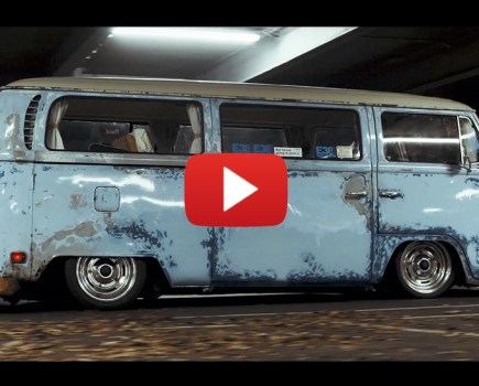 SLAMMED BAY WINDOW CAMPERVAN