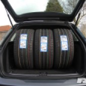 Toyo Tyres in Audi RS4 boot