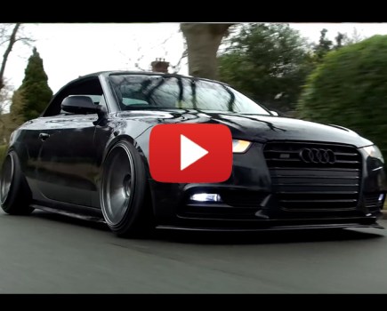 BAGGED AUDI A5 CABRIOLET