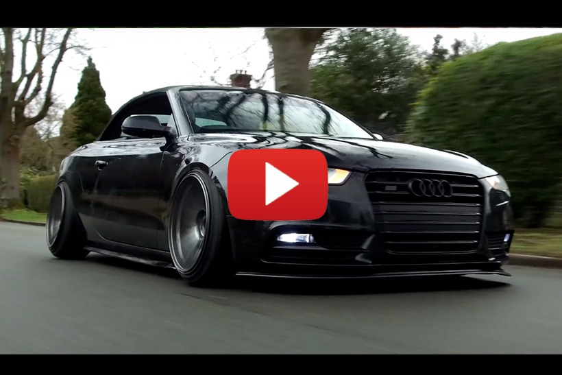 BAGGED AUDI A5 CABRIOLET