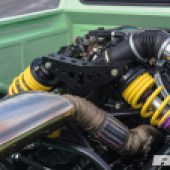Fly Garage VW Caddy V8 engine close-up