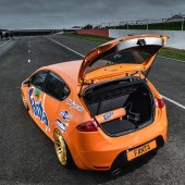 SEAT Leon modified Fanta