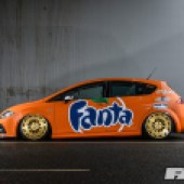 SEAT Leon modified Fanta