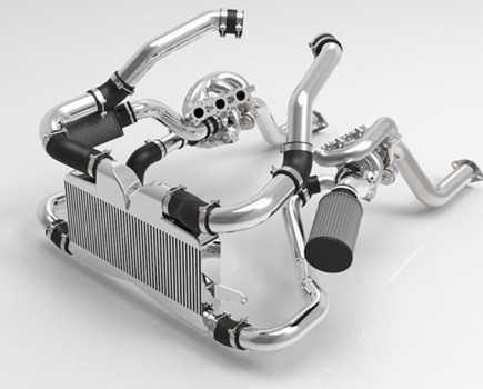 AAM COMPETITION TWIN TURBO KIT