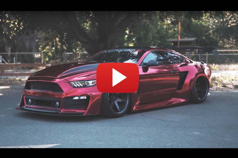 BAGGED FORD MUSTANG S550