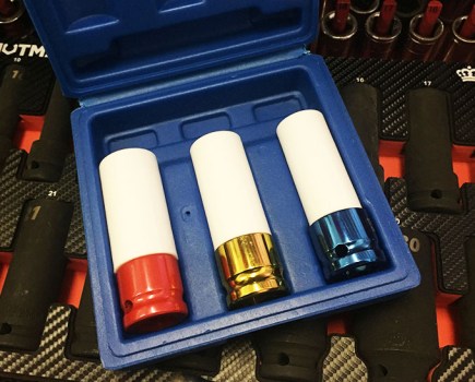 SILVERLINE WHEEL NUT SOCKET SET