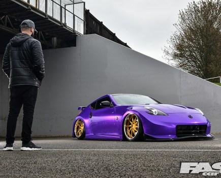 stanced Nissan 370Z