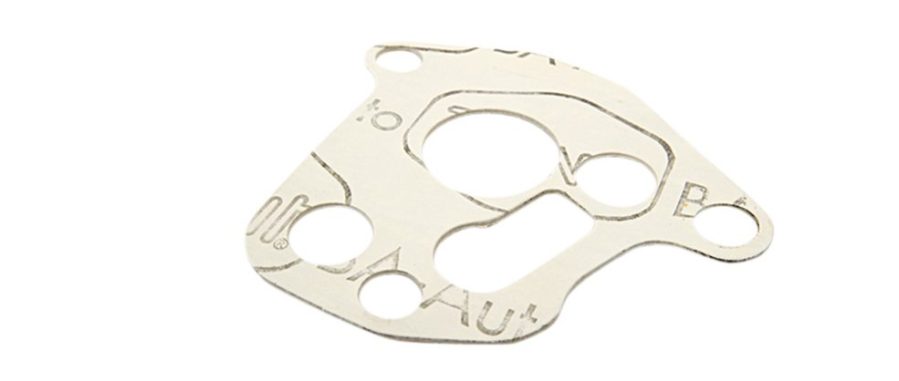 A head gasket made from paper.