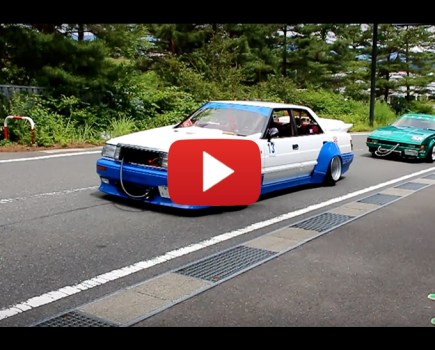 RETRO JAPANESE CAR ROLL OUT